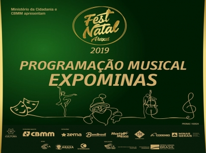 Anunciadas as atrações musicais do FestNatal Araxá 2019; atração internacional é confirmada
